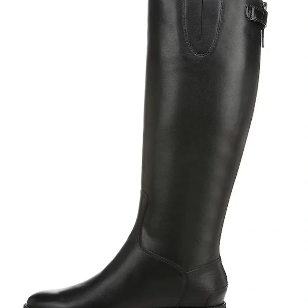 Sam Edelman Penny Tall Black Over-the-Knee Leather Boots